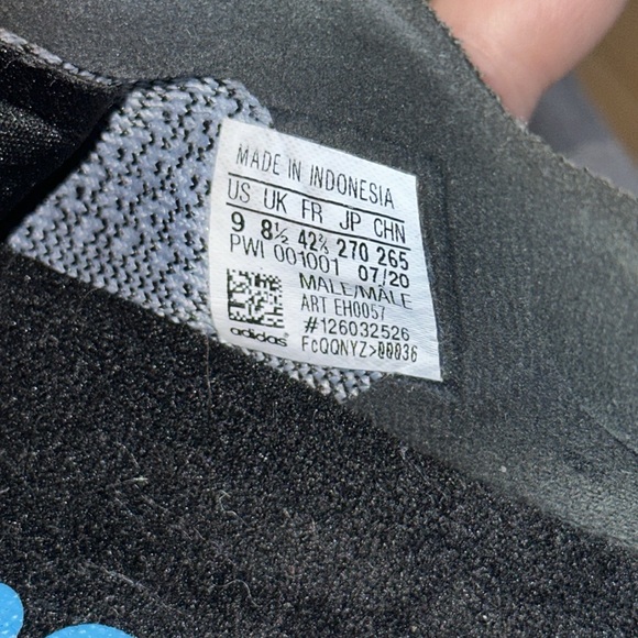 ADIDAS Coolest men’s lifestyle shoes blue black 9 - Picture 11 of 14